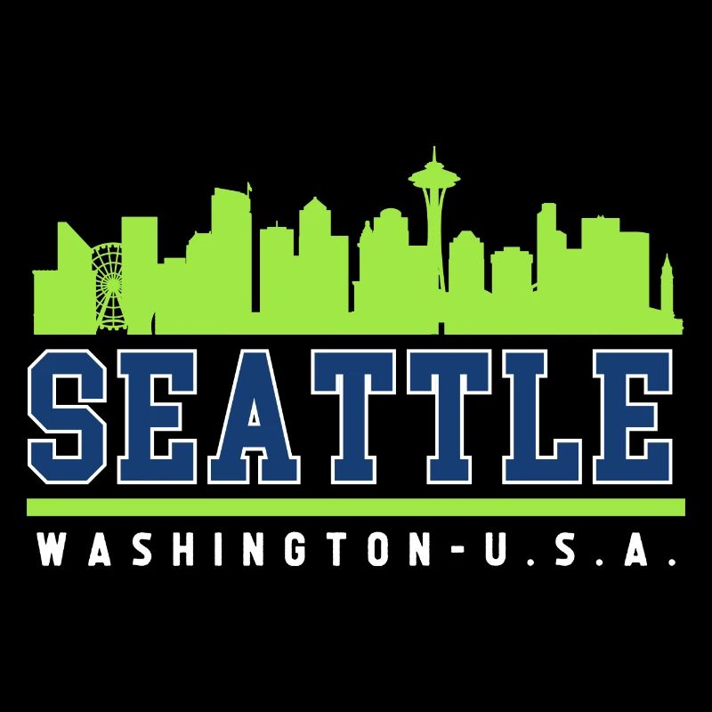 Seattle Skyline, Washington, États-Unis