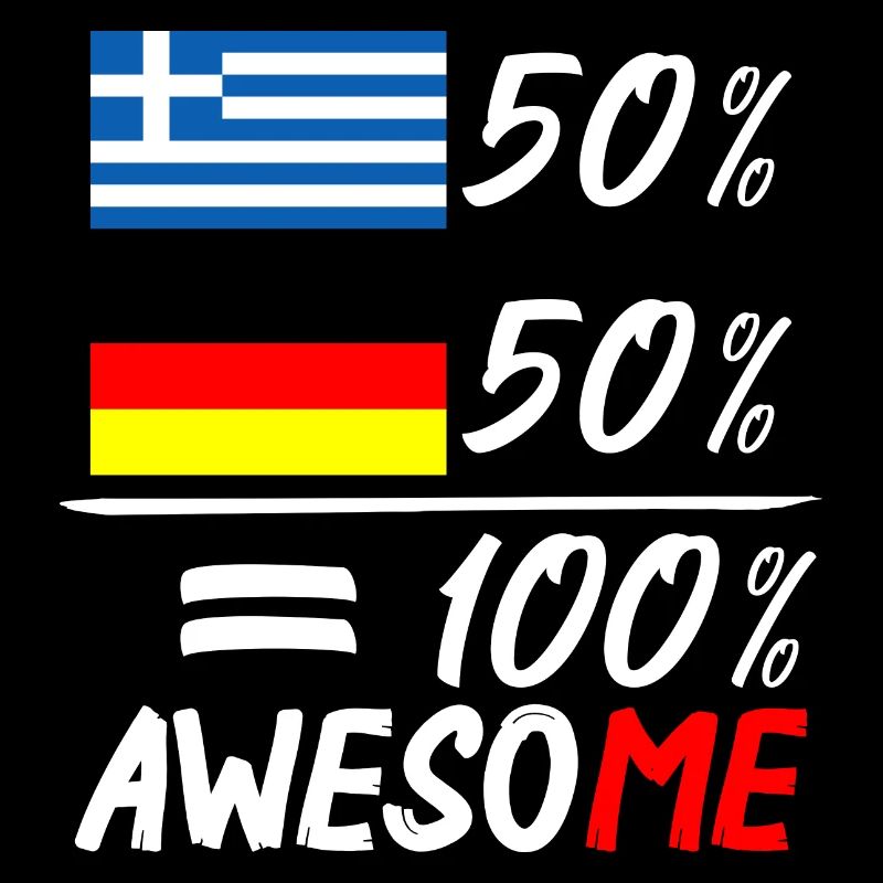 50% Griechisch 50% Deutsch