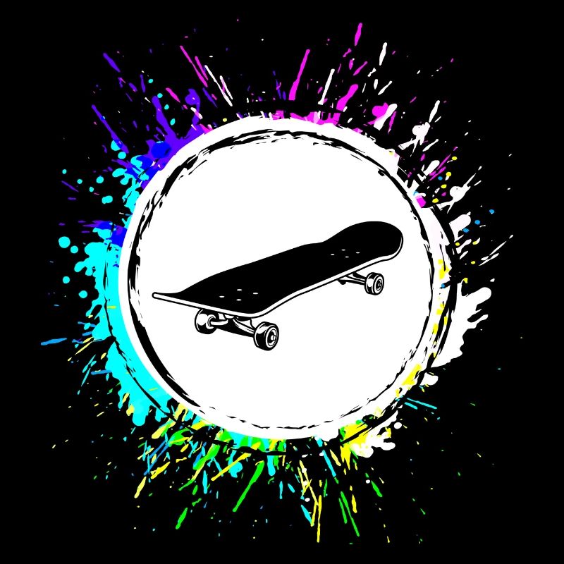 Skateboard skater Bunt