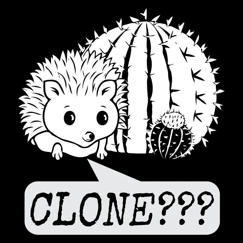 idee cadeau hérisson cactus design humour clone