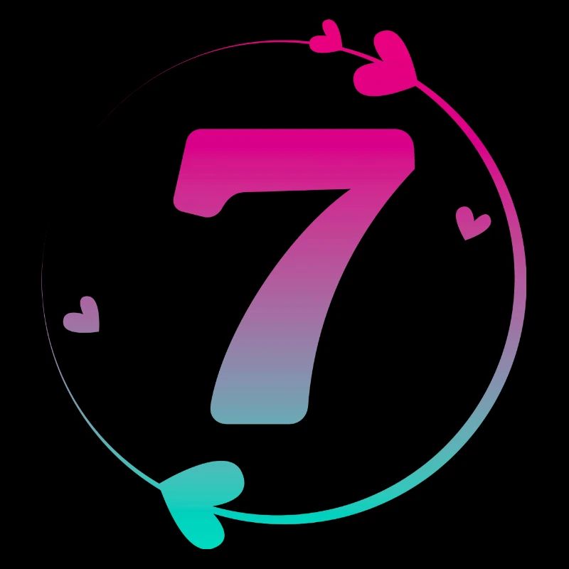 7. Geburtstag Bunter Herzkreis