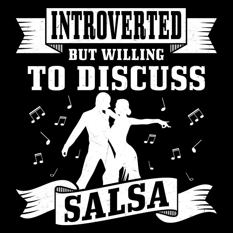 Introverti mais prêt à discuter de la danse salsa