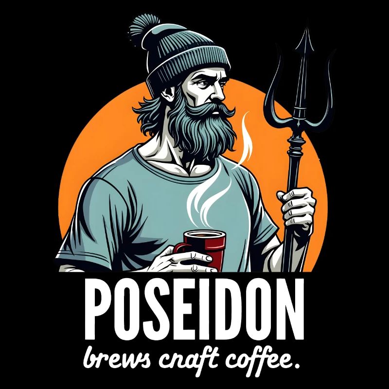 Poséidon prépare également du café artisanal !