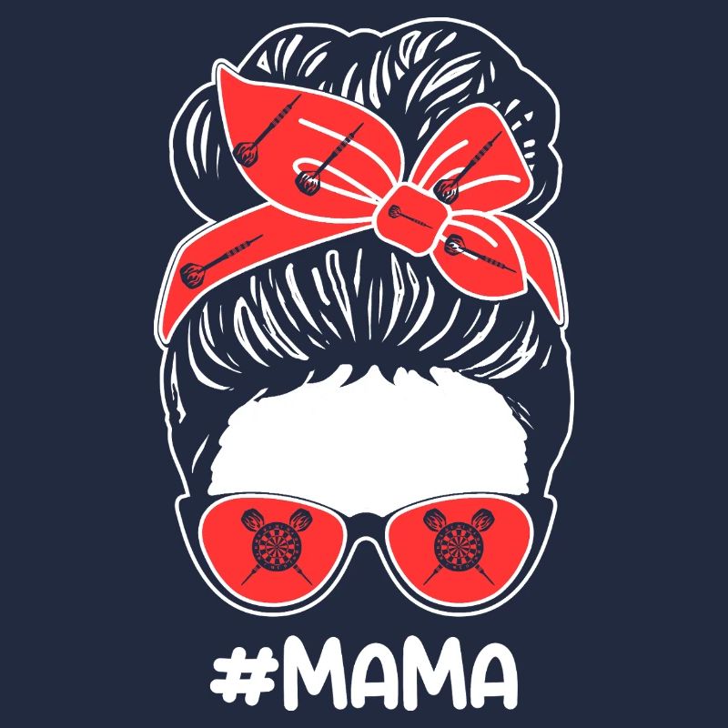 Darts player mom mom darts