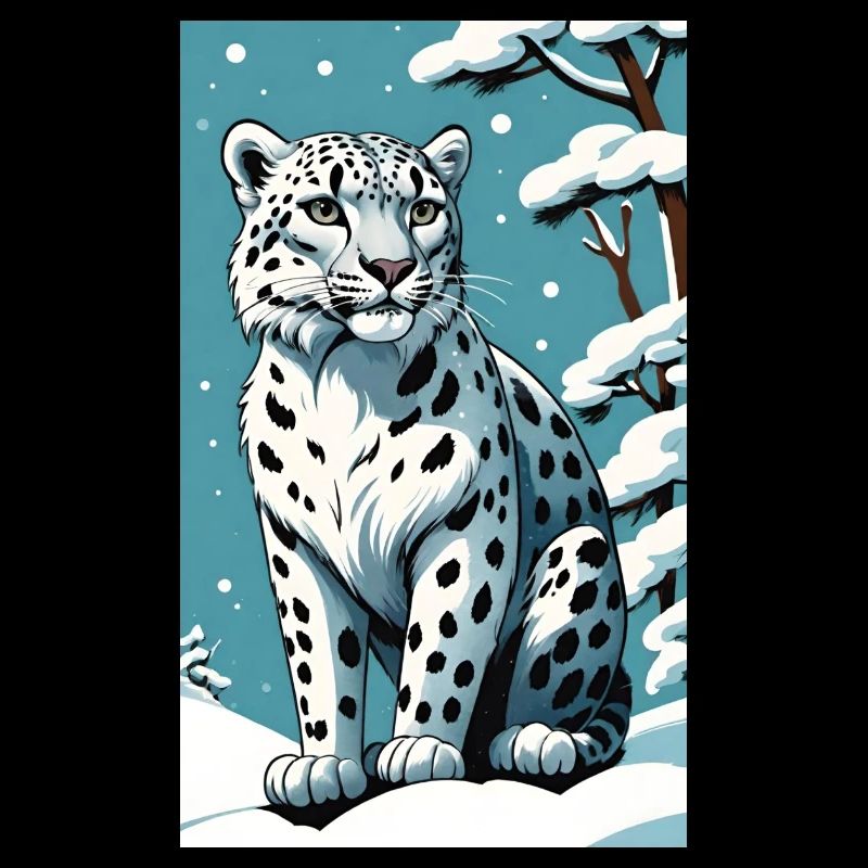 Léopard des neiges | Léopard | Prédateur