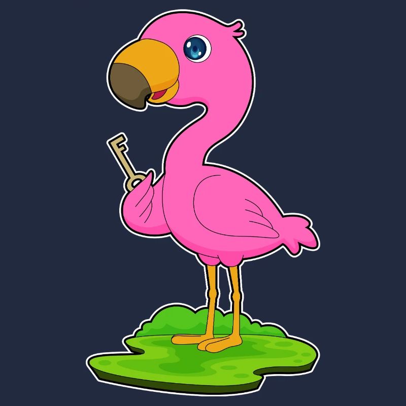 Flamingo Schlüssel
