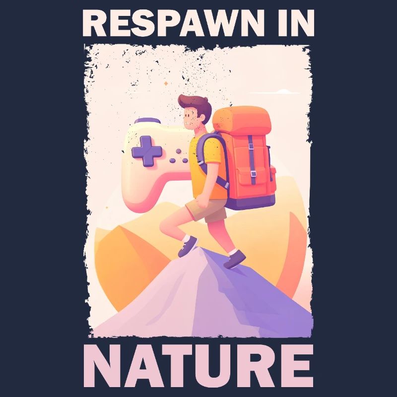 Aventurier au look pixel