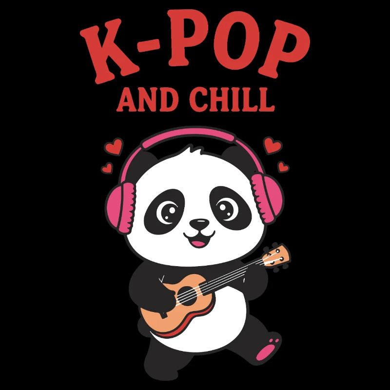 Adoration de la musique coréenne K-Pop et Chill Panda