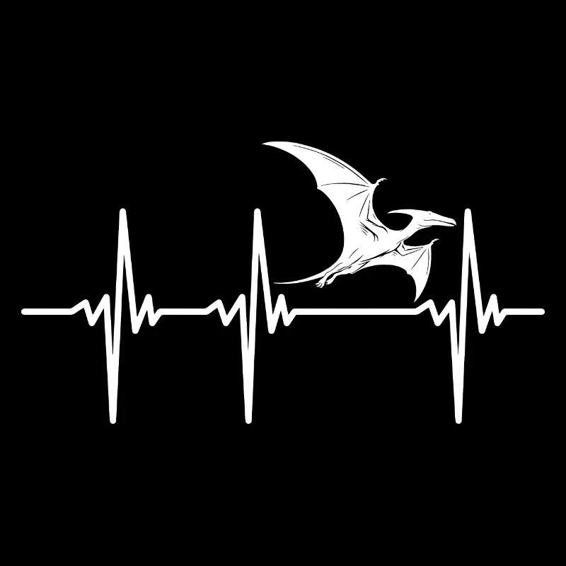 Heartbeat Dino Pteranodon Dinosaur Pterosaur