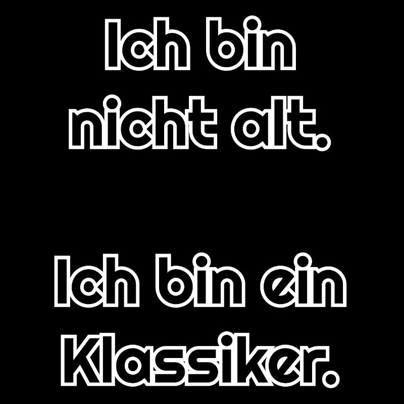 Klassiker Design – Lustiges Ü40 Geburtstagsdesign