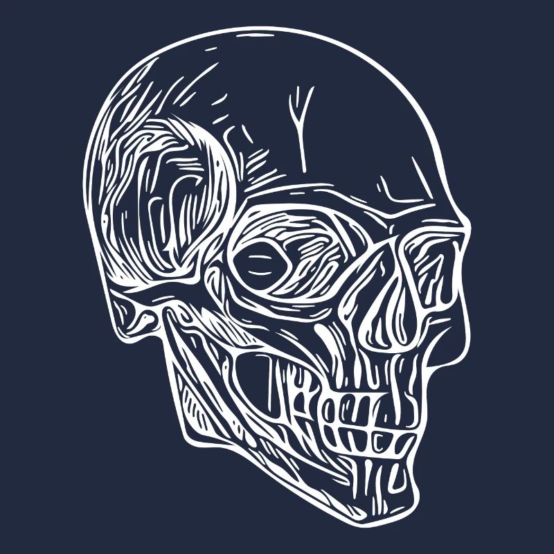 Skull Bone Halloween Skull
