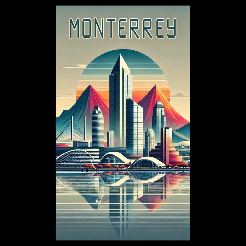 Design moderne de Monterrey, Mexique