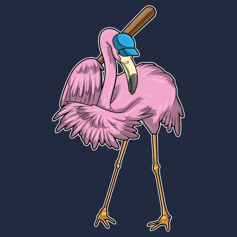 Flamingo Baseball Batte de baseball