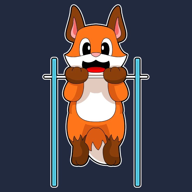 Fox Bodybuilder Tractions Musculation