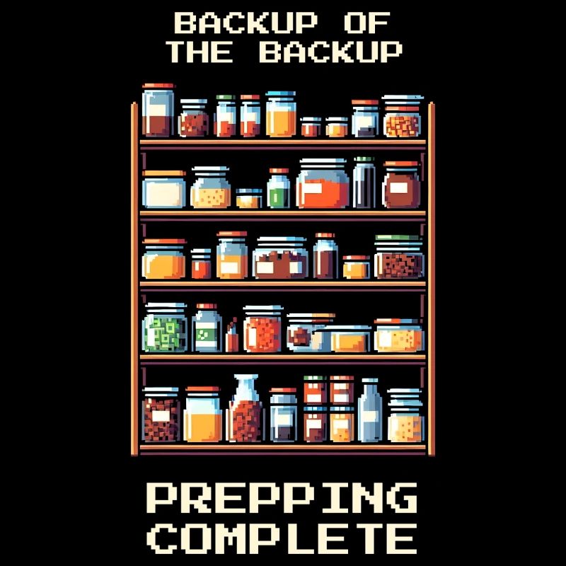 Backup des Backups | Prepping Humor