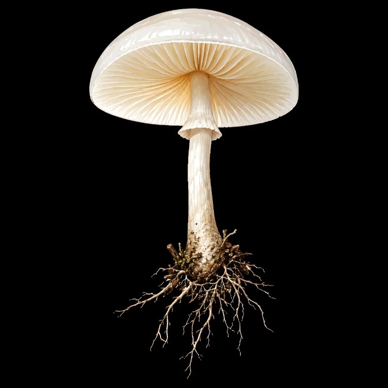 Porcelain Mushroom Beech Slime Carrot Natural Design