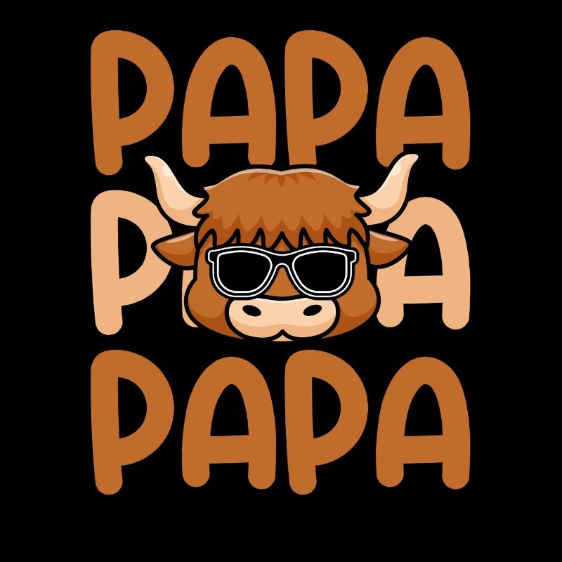 Boeuf Buffalo Papa Père Bœufs