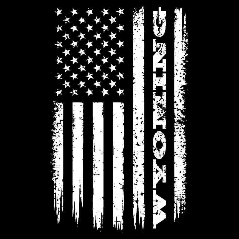 Drapeau des États-Unis Don de l’État du Wyoming