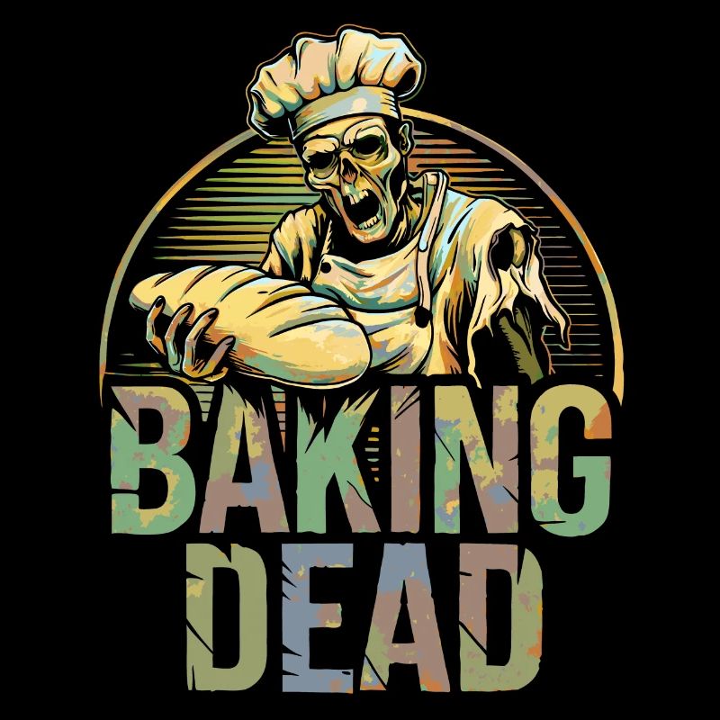 Baking Dead Zombie Baker Creepy Baker