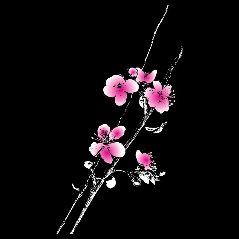 Branche des fleurs de cerisier