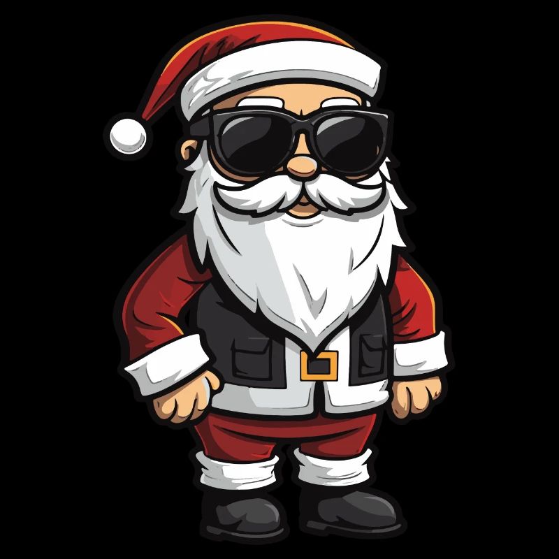 Weihnachtsmann Cool Santa Rocker