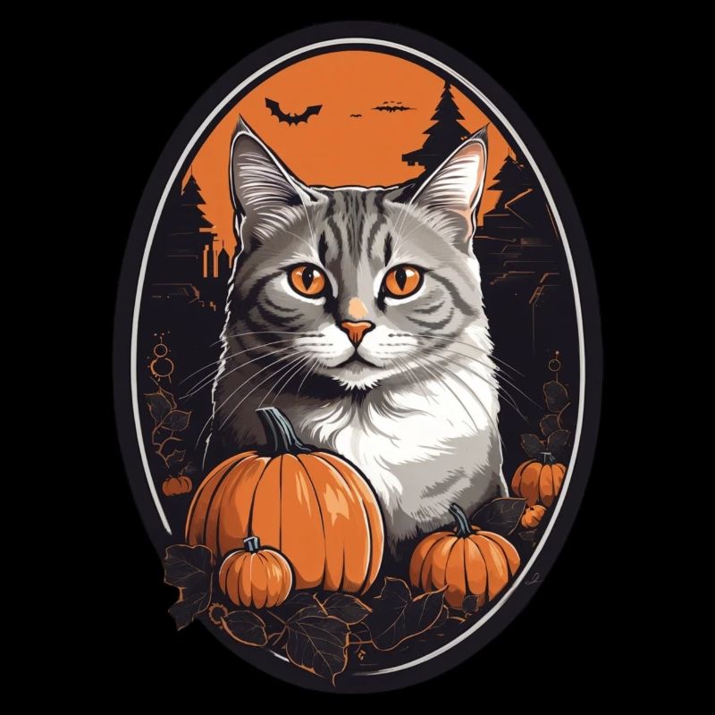 Chat d’Halloween