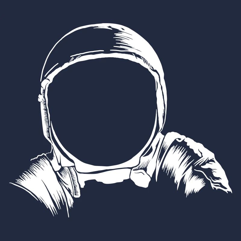Astronauten Helm