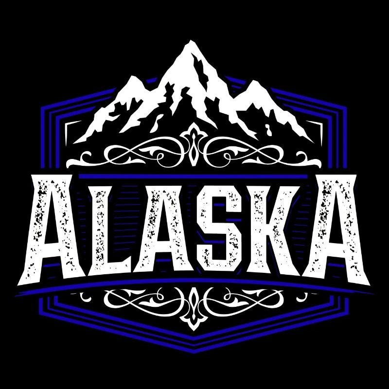 Alaska | Typographie de l'Alaska