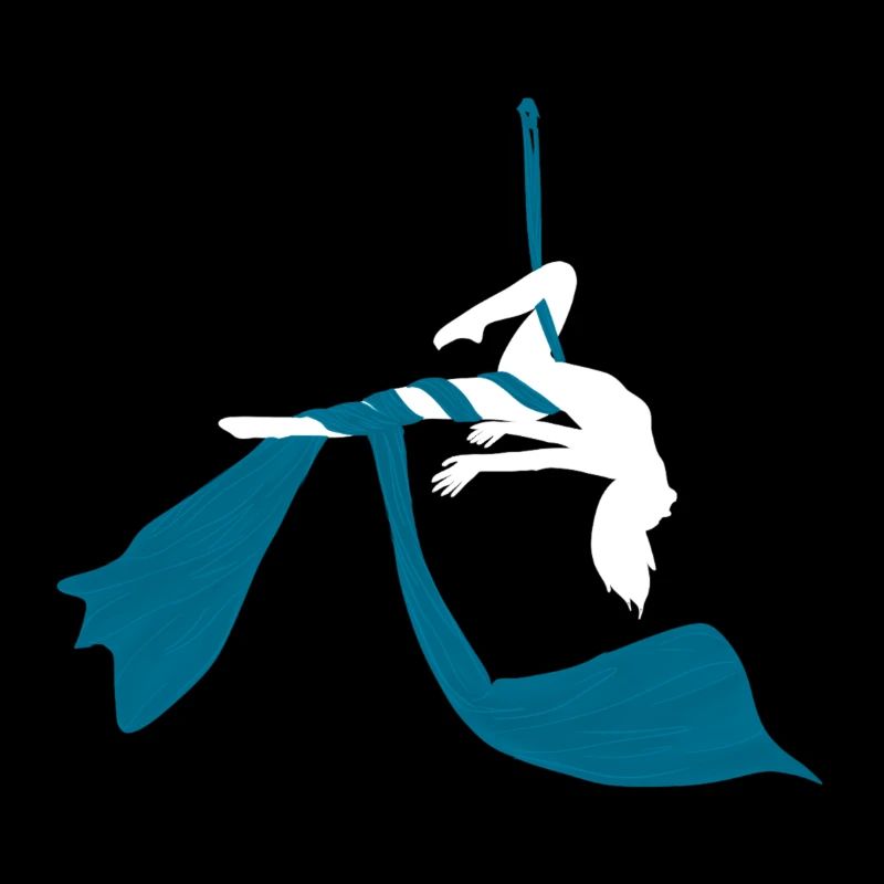 Aerial Silk weiß