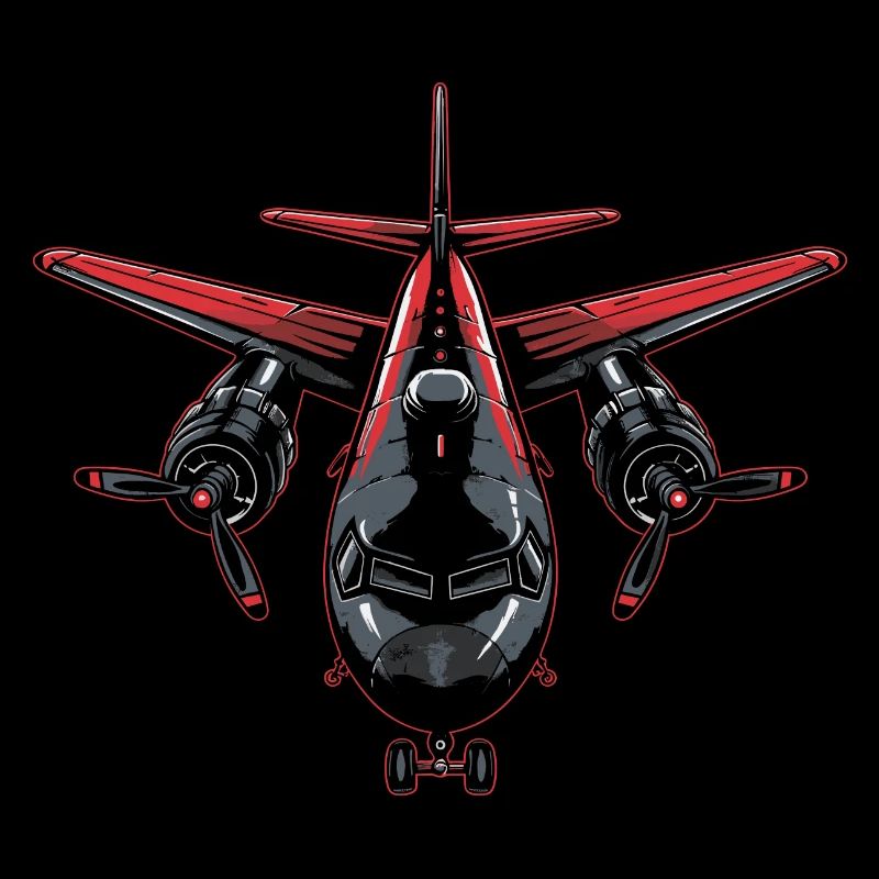 Flugzeug Grafik