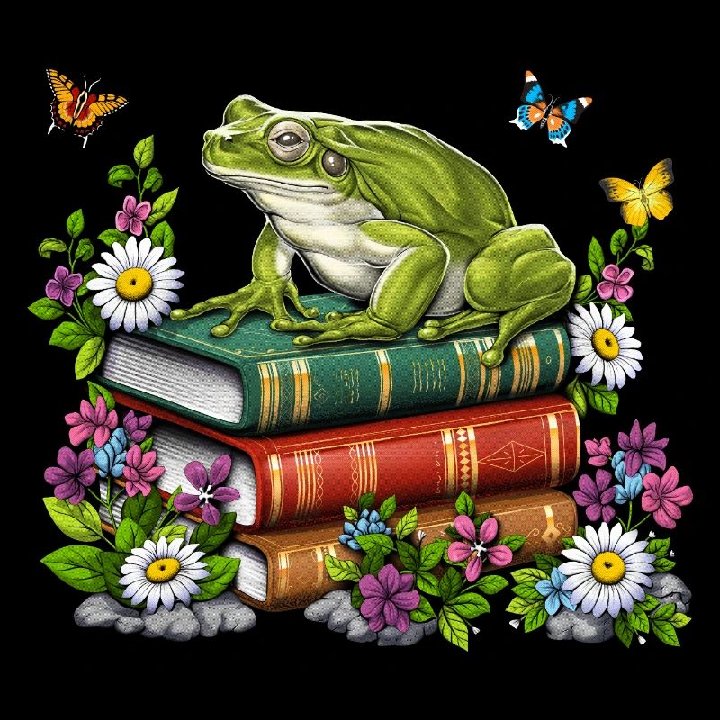 Grenouille cottagecore