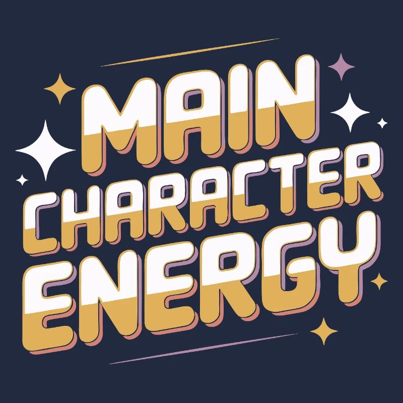 Main Character Energy Graphic Tee