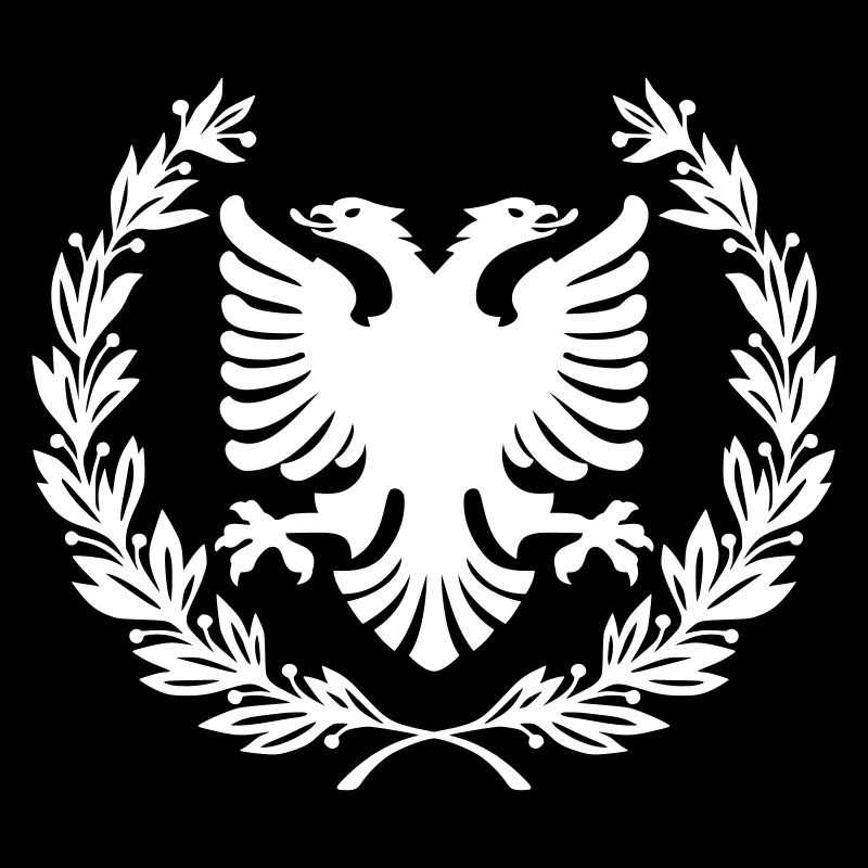 Shqipe Wreath – Albania Laurel Double Head Eagle