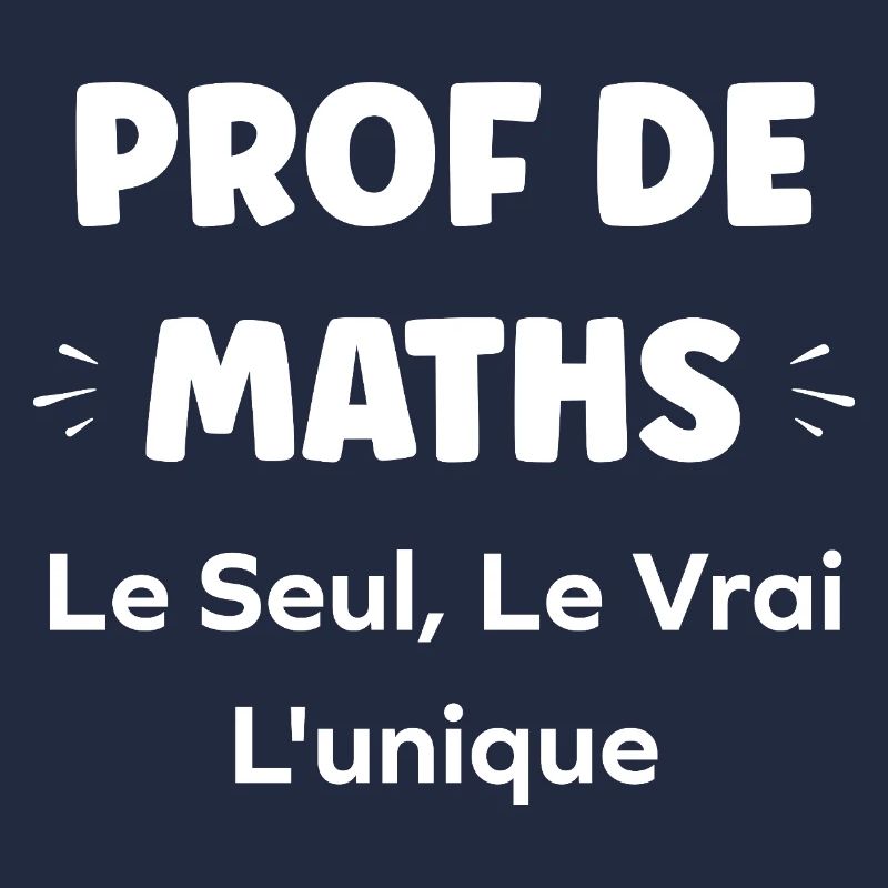 Teacher Maths Unique True