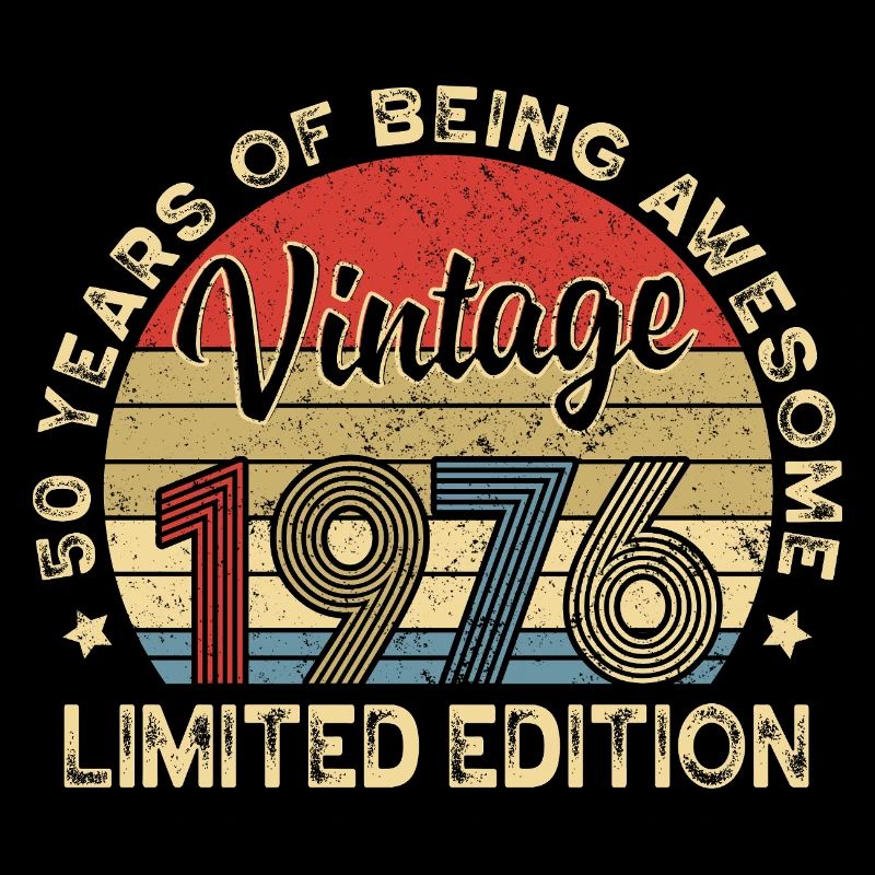 Vintage 1976 – 50 ans édition limitée millésime
