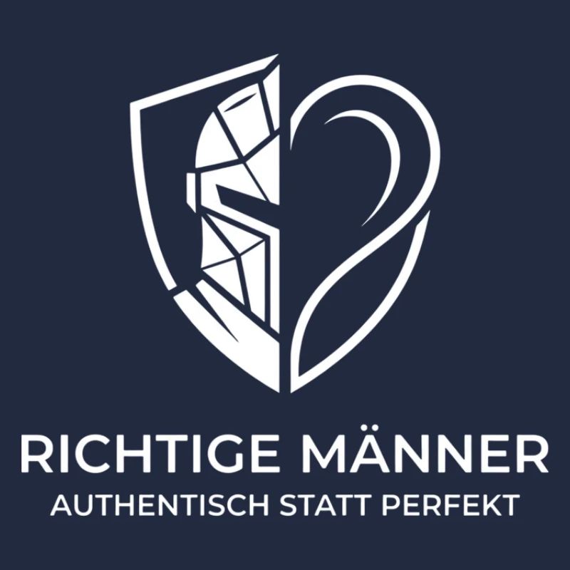 Authentische Männer Shield
