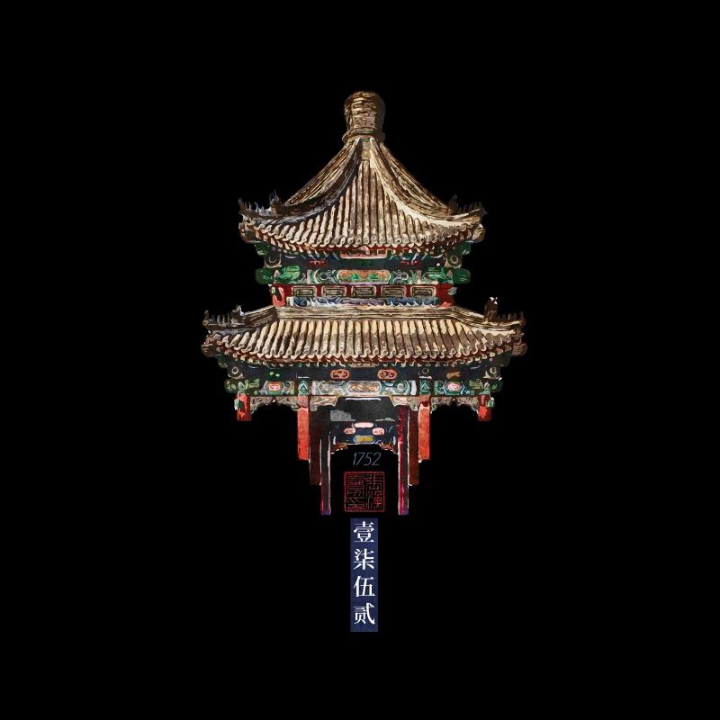 Chinesisch_Architektur im Sommerpalast_Kuoru_1752