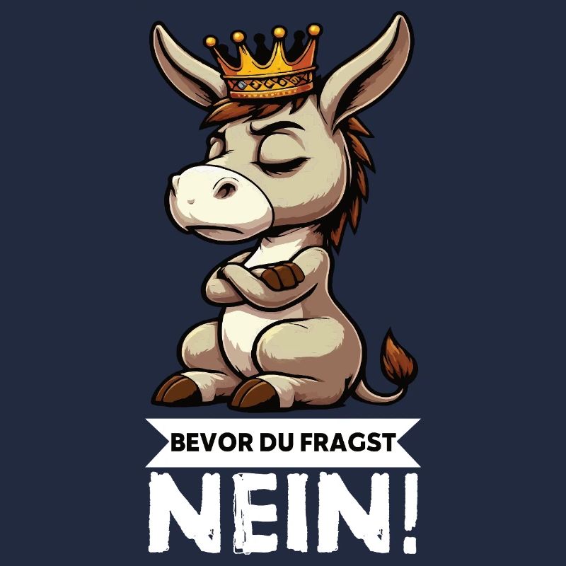 Bevor Du Fragst Nein Esel Eselchen Eselhalter  