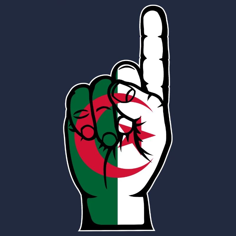 Drapeau algérien numéro 1