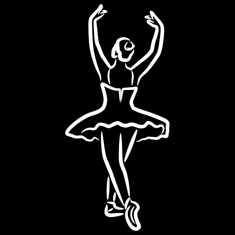 Ballett Mädchen Zeichnung