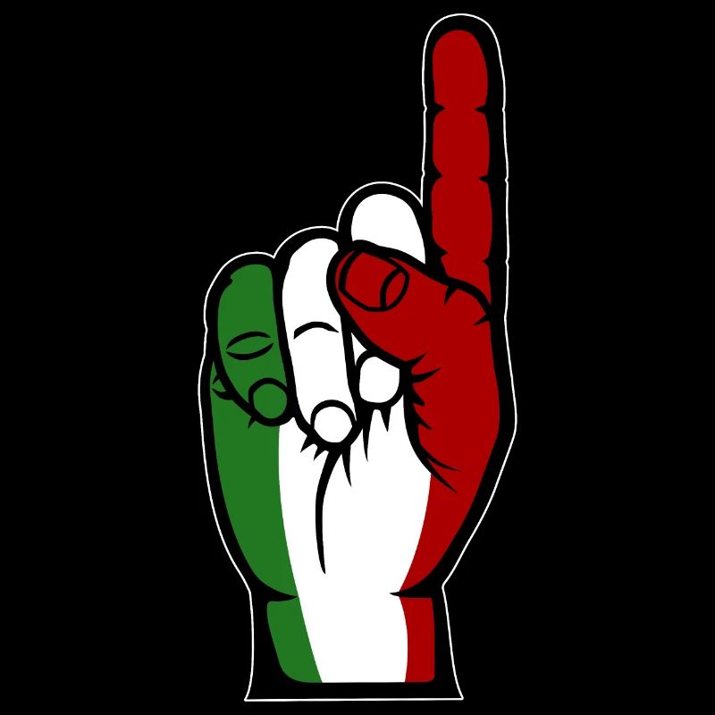 Drapeau italien numéro 1