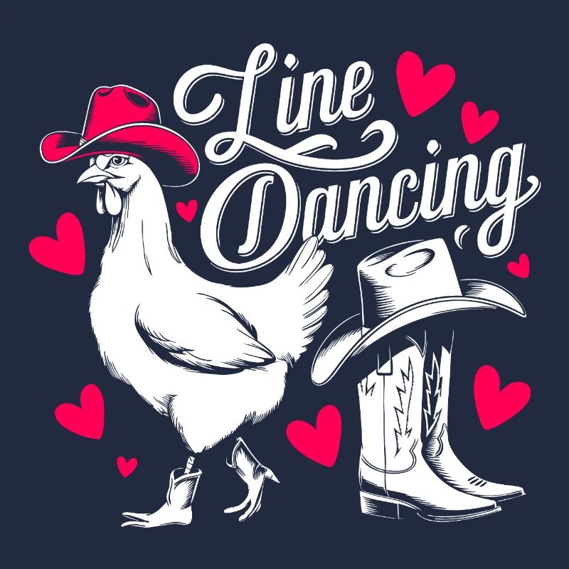 Love Line Dance Western Chicken dancing