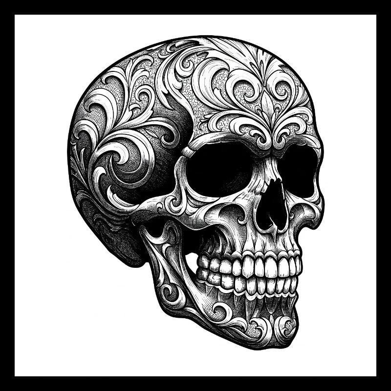 Totenkopf: Symbol des Todes und der Rebellion