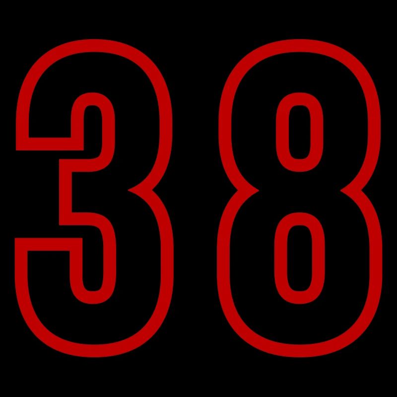 38 Number Years Jersey