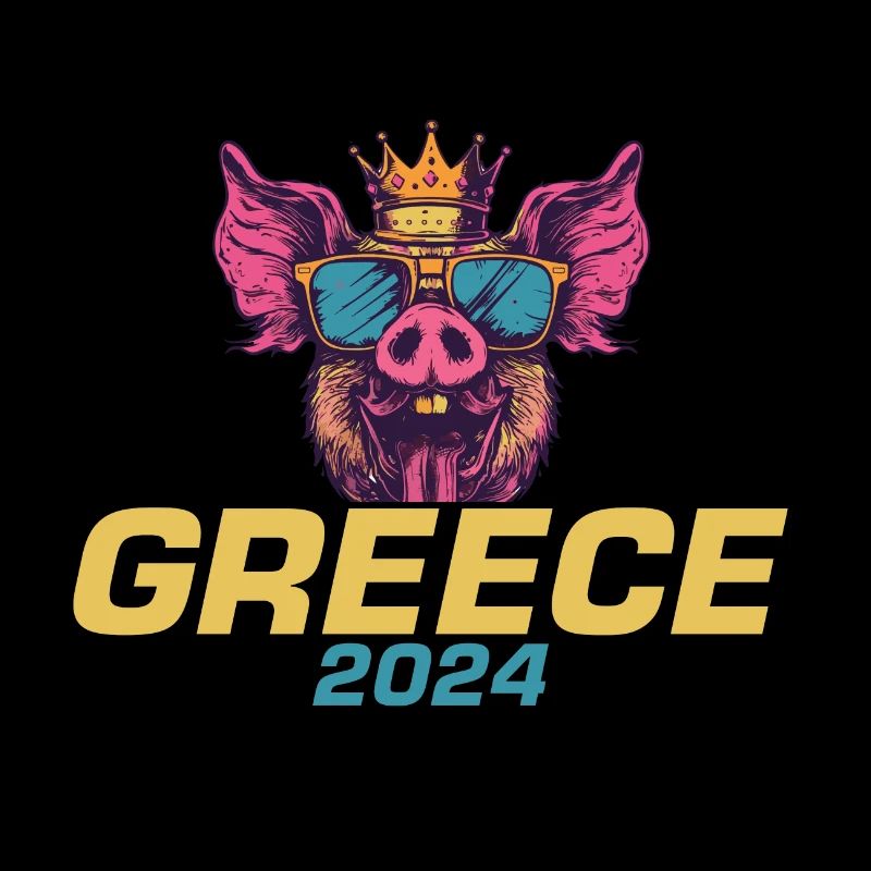 Grèce 2024 Cochon de fête