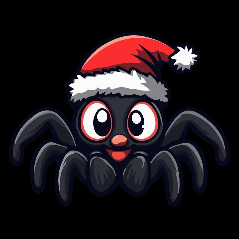 Tarentule Noël mignon