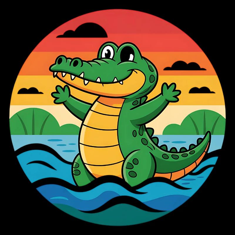 Alligators Rétro Alligator