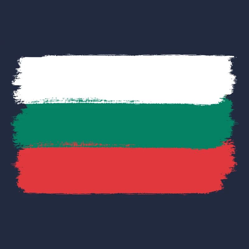 Regard du drapeau bulgare utilisé
