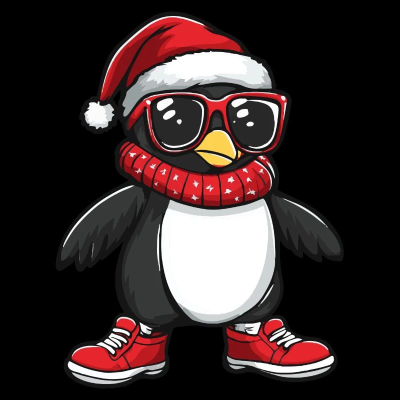 Pingouin Noël Cool Noël