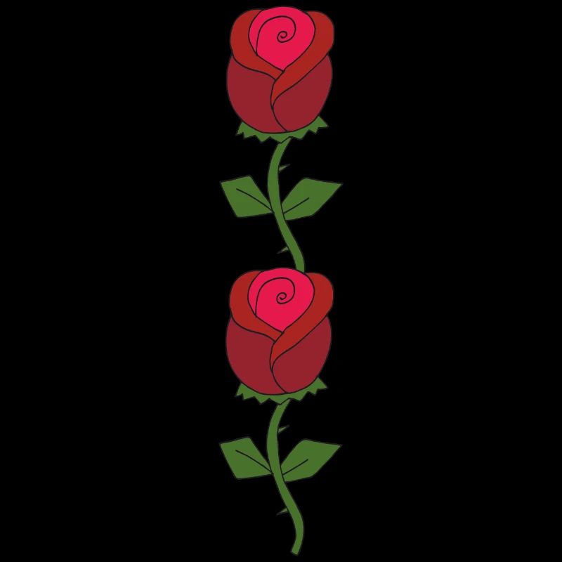Roses rouges